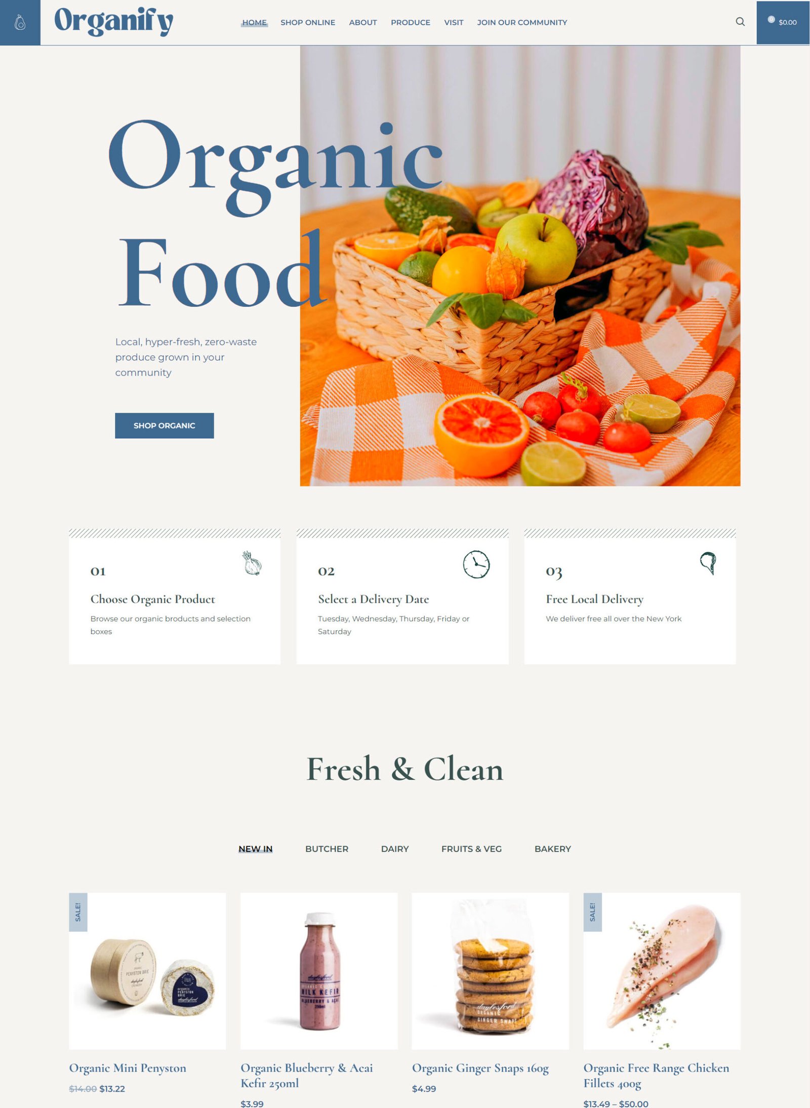 Organic Food Design